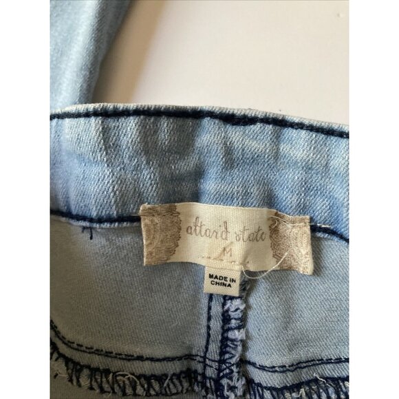 altar'd state flare Jeans Size Medium NWT Light Blue - Picture 4 of 8